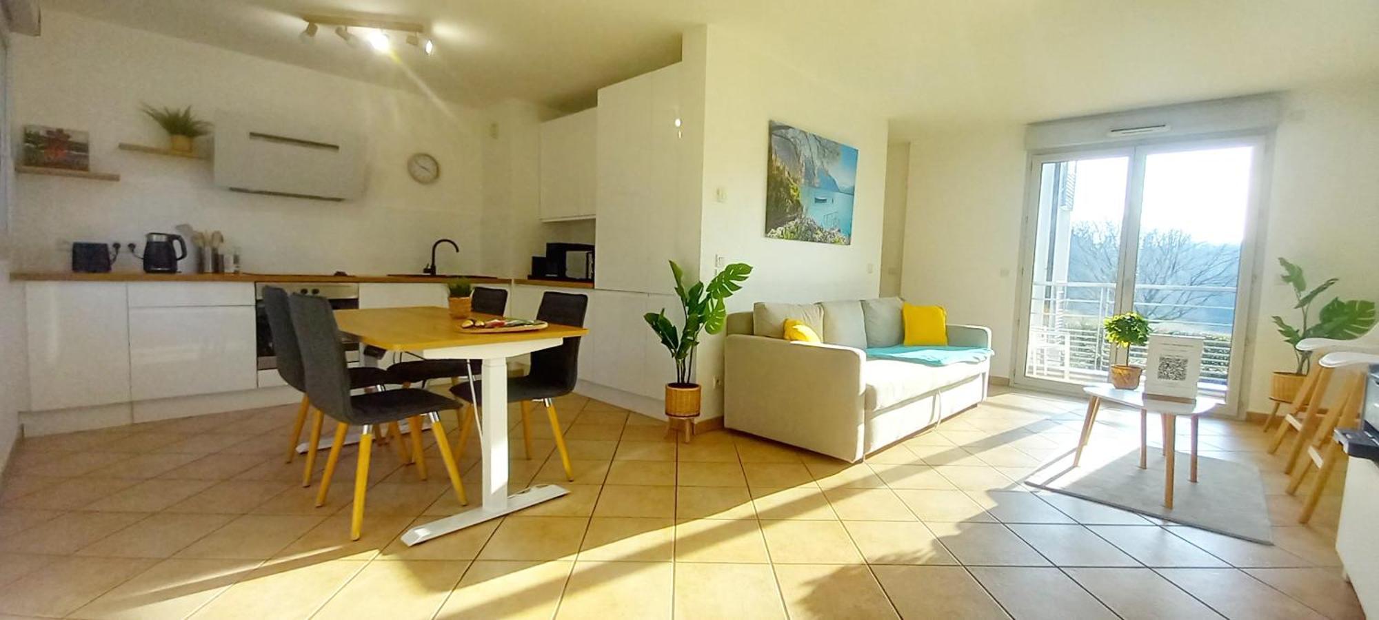 Apartament T2 De 56M2 - Geneve A 5 Min- Parking Prive Gratuit Saint-Julien-en-Genevois Zewnętrze zdjęcie