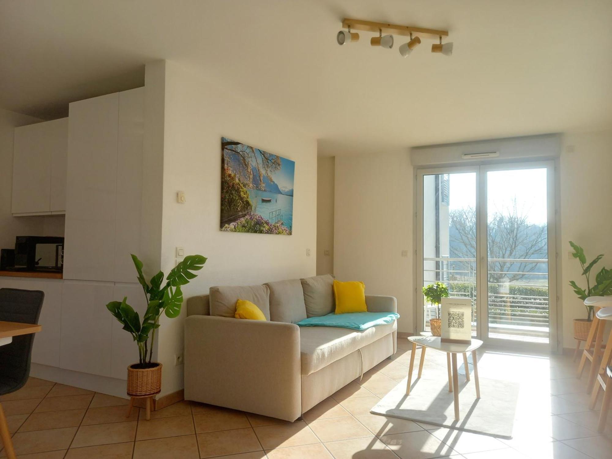 Apartament T2 De 56M2 - Geneve A 5 Min- Parking Prive Gratuit Saint-Julien-en-Genevois Zewnętrze zdjęcie